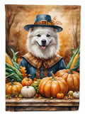 American Eskimo Thanksgiving House Flag
