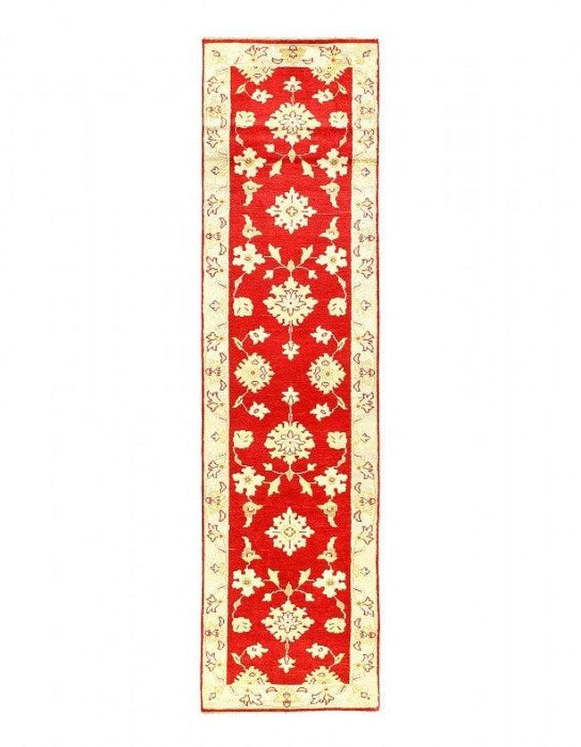 Canvello Fine Hand Knotted Oushak Design runner 2'5'' X 9'11''