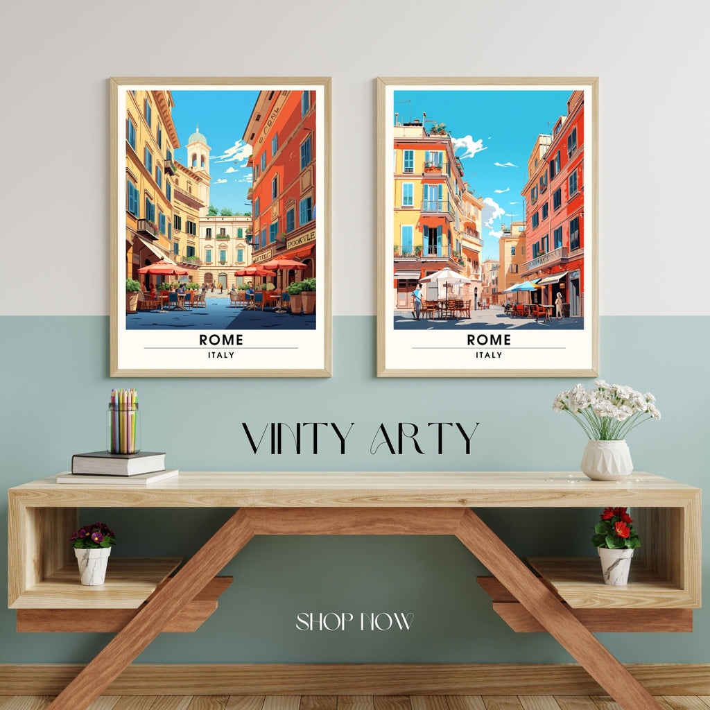 Affiche Rome | impression de voyage Rome  | Impression Rome  | Affiche Italie