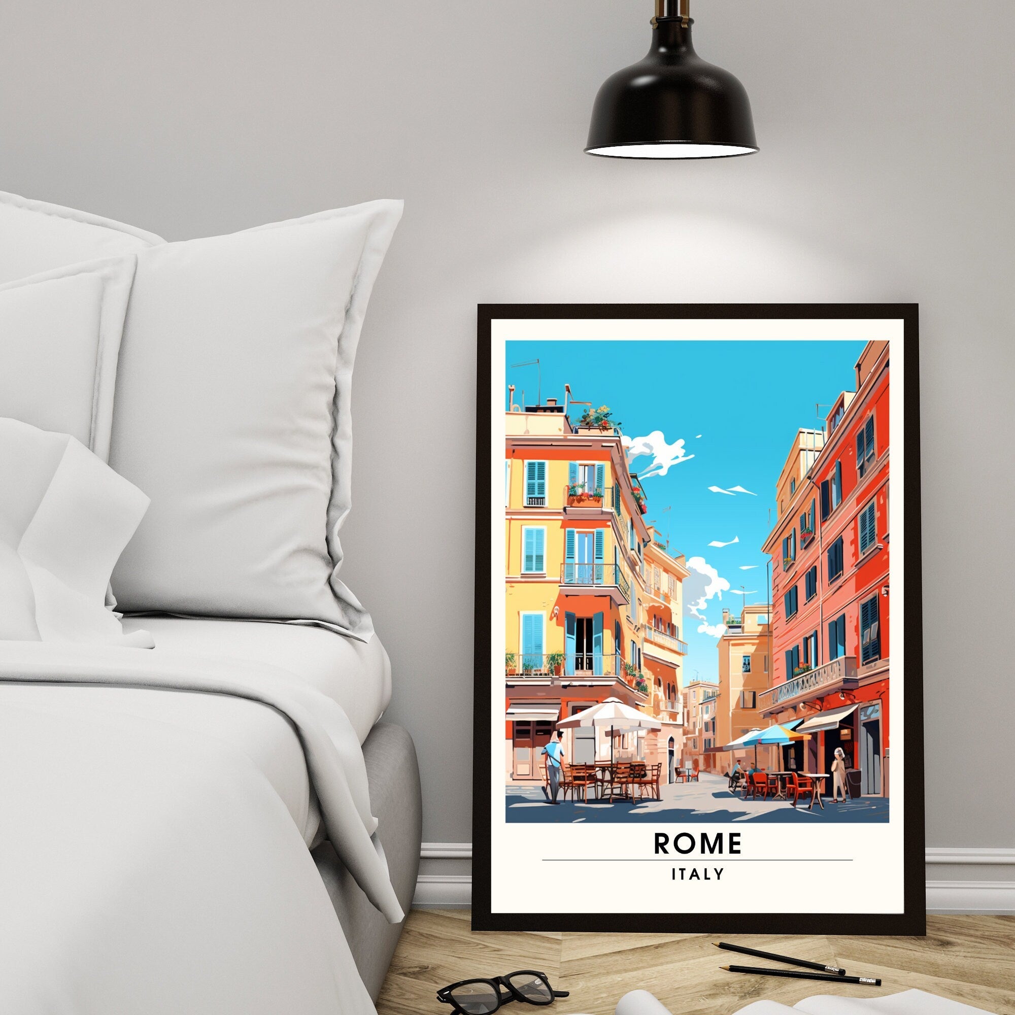 Affiche Rome | impression de voyage Rome  | Impression Rome  | Affiche Italie